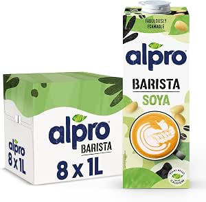ALPRO Bebida de soja edición barista caja 8X1L por 8€