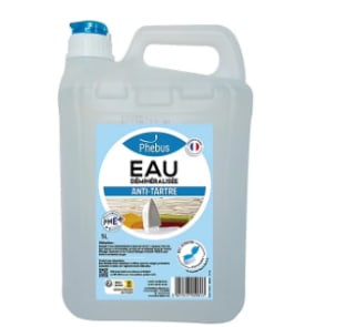 Eau déminéralisée anti-tartre Phébus 5L à 2,99€