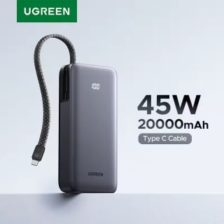Cargador UGREEN 20000mAh 45W por $527 | Oferta AliExpress