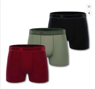 Lot de 3 Boxers Homme Coton 'Premium Signature Pablo' FREEGUN à 29,95€
