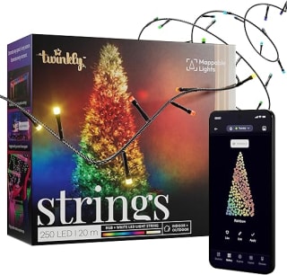 Twinkly Strings 250 LED RGB+Wit 20 meter voor €40,66 bij Amazon