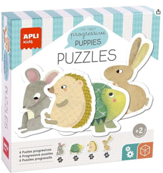My First Puzzles Apli Puppies 12 piezas por 4.20€