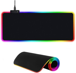 Alfombrilla Gaming RGB E T EASYTAO por $149 | Oferta Amazon