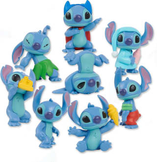 Disney Stitch figurenset 8-delig voor €7,19 bij Bol