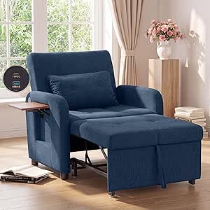 Compact Recliner Armchair with USB & Side Table £135.99 Amazon Deal