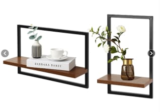 Set 2 repisas 35.5x40x12.2cm Negro Madera JUST HOME COLLECTION $10.990 en Sodimac, cl