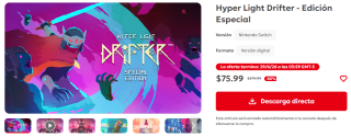 Hyper Light Drifter - Edición Especial por $76 | Nintendo eShop