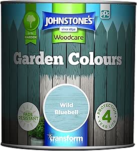 Johnstone’s Garden Colours Wild Bluebell Exterior Wood Paint for £7