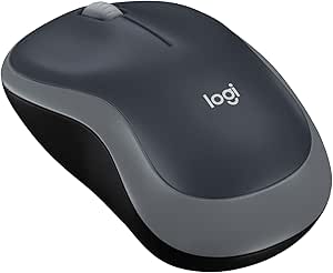 Logitech M185 Wireless Mouse, 2.4GHz with USB Mini Receiver