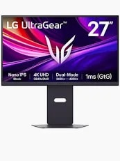 LG UltraGear™ 27-inch 240Hz UHD 4K Nano IPS Black Gaming Monitor voor €399 bij ibood