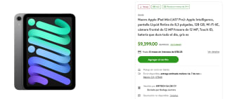 iPad Mini A17 Pro de 128GB por $7,479 | Bodega Aurrera (Santander MSI)
