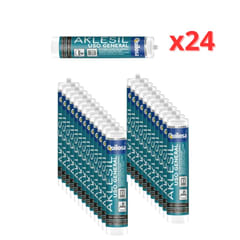 Quilosa Aklesil Silicona Ácida de Uso General Pack 24 x 280 ml Marrón por 9.99€