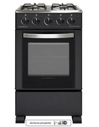 Cocina a Gas 4 Platos Negro CH-5050NG por $179.990