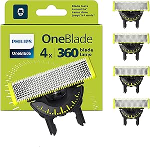 4 lames de remplacement Philips Genuine OneBlade 360 à 29,99€