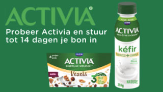 Probeer Activia gratis na cashback