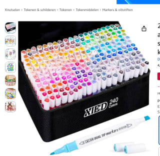 XIEED 240 Markers voor €33,99