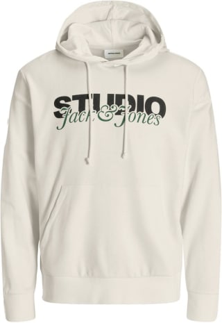 JACK & JONES Sweatshirt 'JJYuki' in Crème voor €9,60 bij Bol