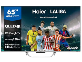 TV 65" Haier QLED 4K UHD H65Q800UX Smart TV, por 399€