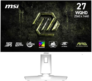 Monitor MSI MAG 274QRFW X3212 27" WQHD 320Hz IPS DisplayHDR 400 por 269€