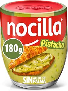 3 botes Nocilla Pistacho Crema de Cacao Sin Aceite de Palma, 180g por 6.82€