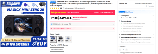 Mini Zero 28 2GB 64GB por $659 | Oferta AliExpress
