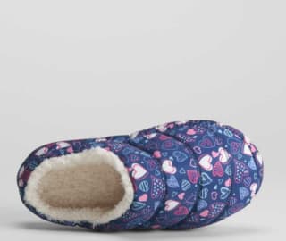 Zapatilla de casa con corazones azul OLYNE por 1.99€