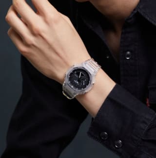 Casio GA-2100SKE-7AER Heren polshorloge voor €67,16 dmv code bij Zalando