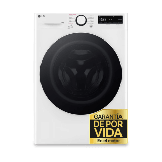 Lavadora carga frontal LG F4WR6010A0W, Serie 600, 10 kg, 1400 rpm por 407.15€