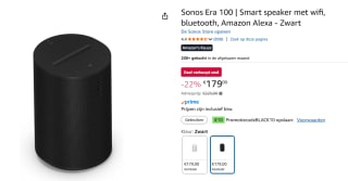 Sonos Era 100 voor €169 dmv code bij Amazon