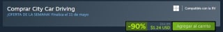 City Car Driving por $33 | Oferta Steam