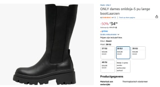 ONLDOJA-5 Laarzen voor €34,99 bij Amazon