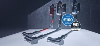 Tot €100 cashback op geselecteerde Rowenta steelstofzuigers