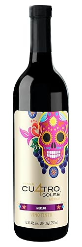 Vino Cuatro Soles Merlot por $86 | Oferta Amazon