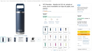 YETI Rambler 532 ml por $660 en Amazon