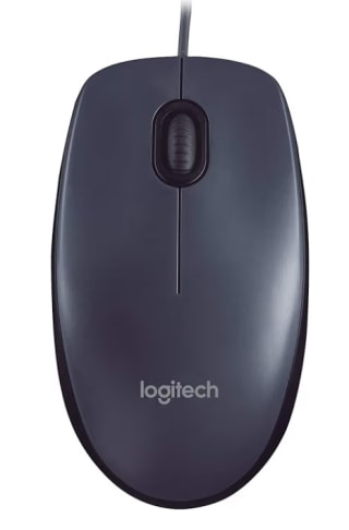 Logitech M90 Ratón con cable por 3.95€.
