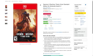 Daemon X Machina: Titanic Scion por $559 | Amazon (Access)