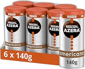 NESCAFÉ Azera Americano Instant Coffee 6x140g - W/voucher - Max S&S price £20.82