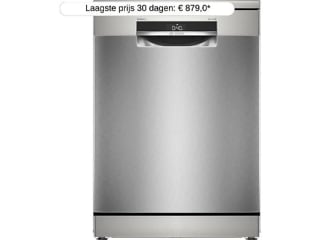 Bosch SMS6ZCI11F B Vaatwasmachine (Vrijstaand) voor €599 bij de Mediamarkt