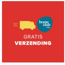 Gratis verzending vanaf €500 bij Home24