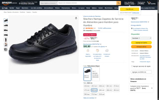 Zapatos Skechers Nampa por $957 | Amazon