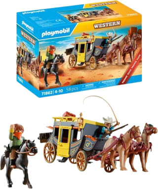 PLAYMOBIL History: Postkoetsroof voor €15,99 bij Amazon