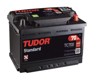 Tudor TC700 Batería de Coche 70Ah 640A Gama Standard por 56.47€
