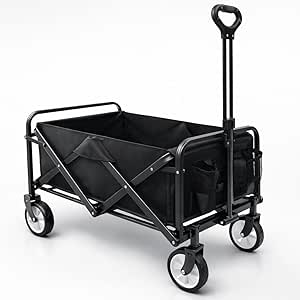 Carro de Mano Plegable con Ruedas hasta 60kg por 37.60€