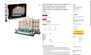 LEGO Fontana di Trevi 21062 por $3,039 | Oferta Amazon