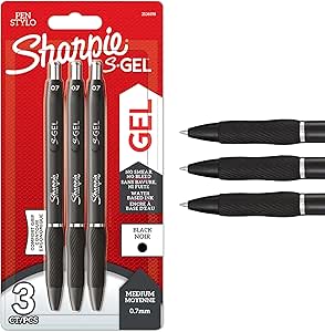 Sharpie S-Gel Bolígrafos 3 Unidades Punta 0,7mm por 4,31€