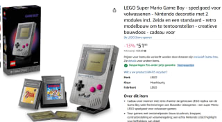 LEGO Nintendo 72046 Game Boy voor € €52,77 bij Amazon
