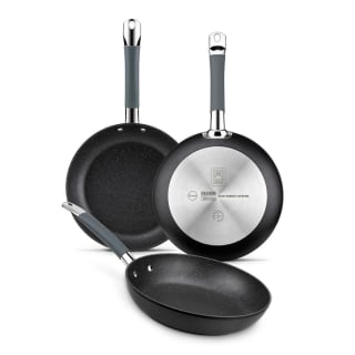 BRA Master Set de 3 sartenes Aluminio Forjado - 20, 24 y 28 cm por 31.50€