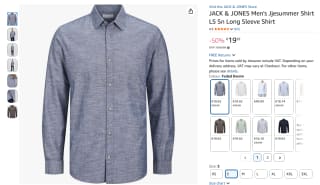 Jack & Jones hemd voor €19,92 bij Amazon DE