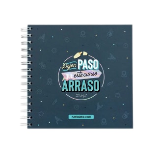 Mr. Wonderful Planificador Estudio 19x15cm por 5,99€