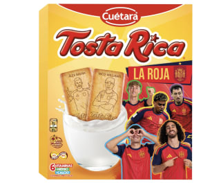 2 unidades Cuétara tosta rica galletas 1 caja 570g por 2,30€ cada uno